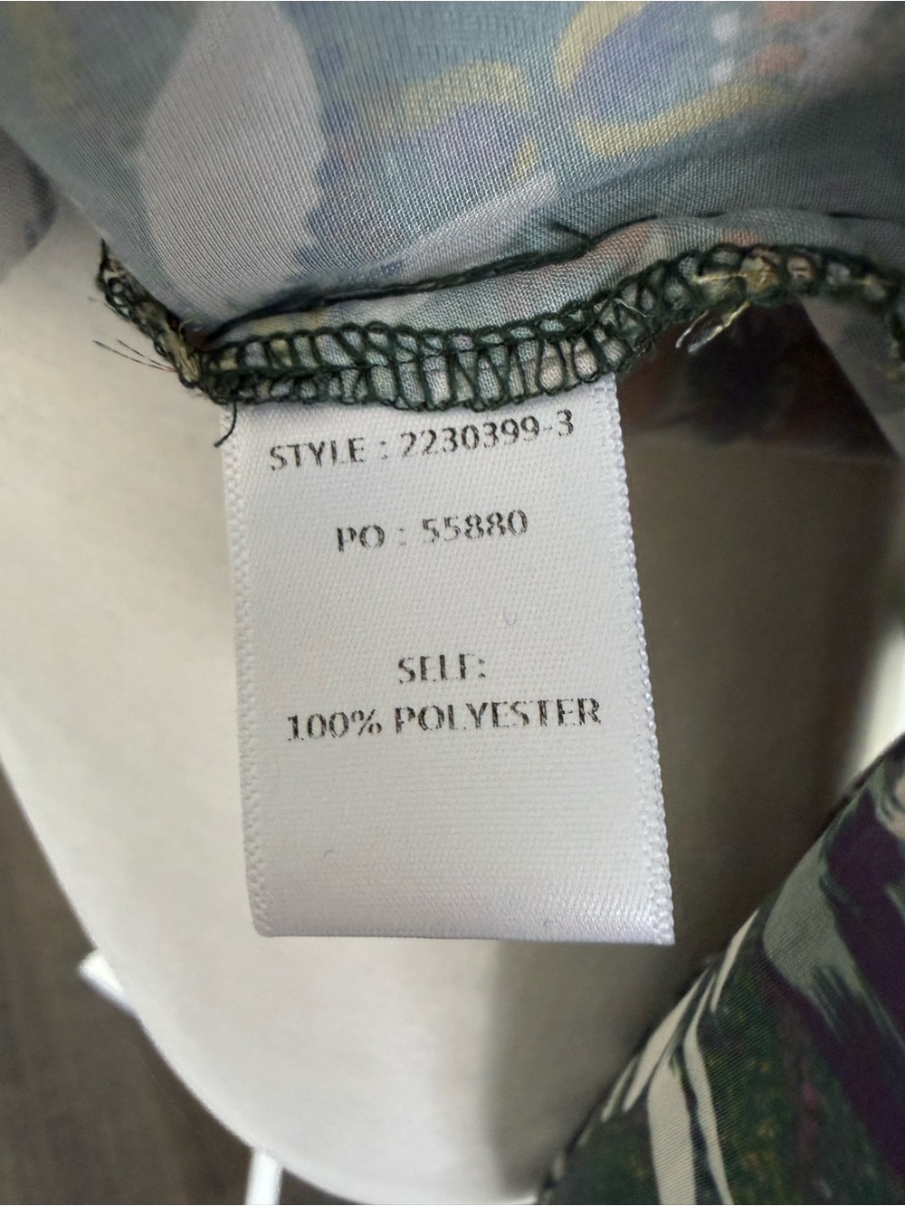 Current Air long sleeved blouse - Picture 7 of 7